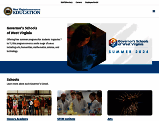 govschools.wv.gov screenshot