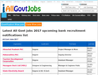 govt-careers.com screenshot