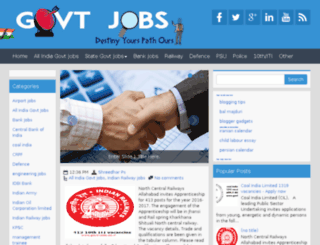 govt-jobs.co.in screenshot