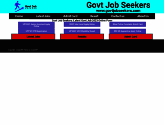 govtjobseekers.com screenshot