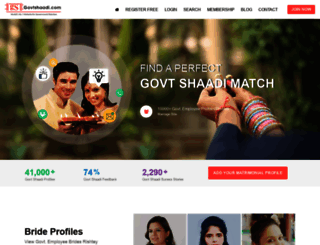 govtshaadi.com screenshot