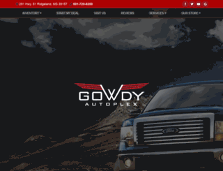 gowdyautoplex.com screenshot
