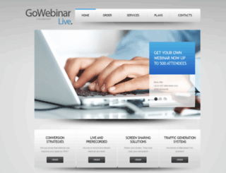 gowebinarlive.com screenshot
