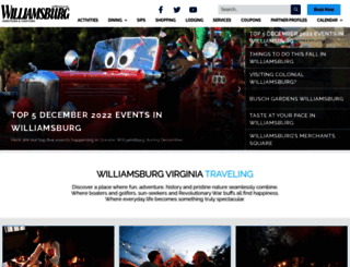 gowilliamsburg.com screenshot