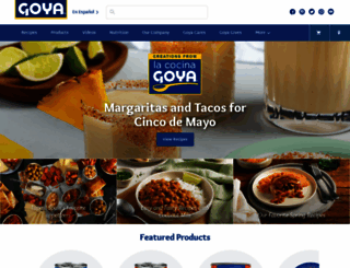 goya.com screenshot