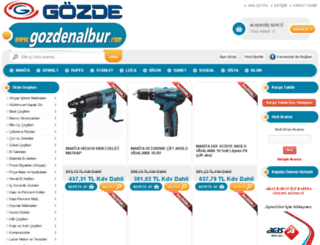 gozdenalbur.com screenshot