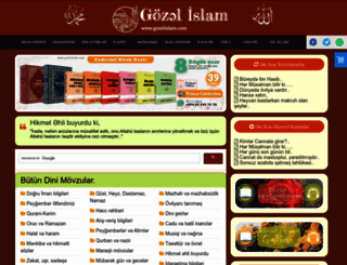 gozelislam.com screenshot
