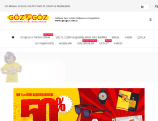 gozgoz.com.tr screenshot
