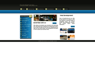 gozoservices.com screenshot