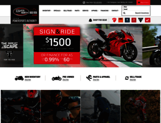 gpbikespowersports.com screenshot