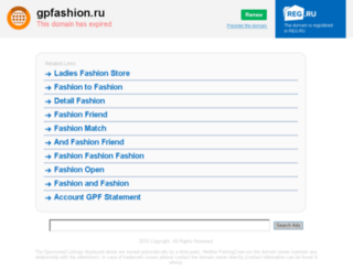 gpfashion.ru screenshot