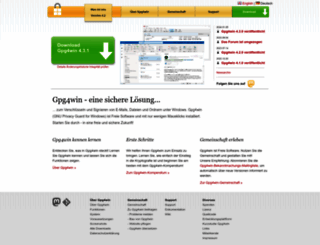 gpg4win.de screenshot
