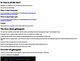 gphangouts.com screenshot