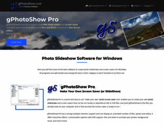 gphotoshow.com screenshot