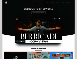 gpjiworld.com screenshot