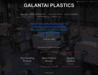 gplastics.co.nz screenshot