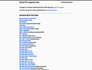 gpllinks.org screenshot