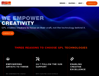 gpltech.com screenshot