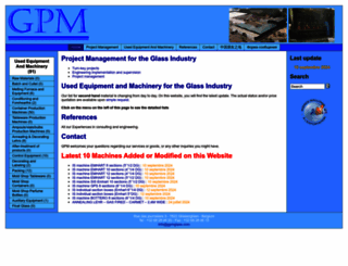 gpmglass.com screenshot