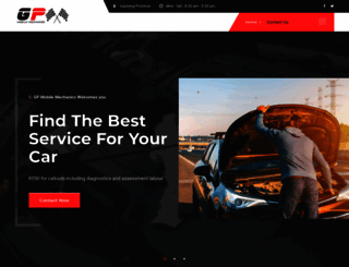 gpmobilemechanics.co.za screenshot