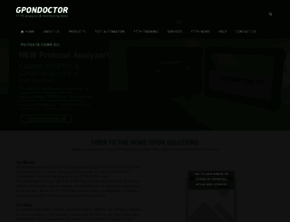 gpondoctor.com screenshot