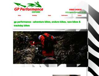 gpperformance.co.uk screenshot