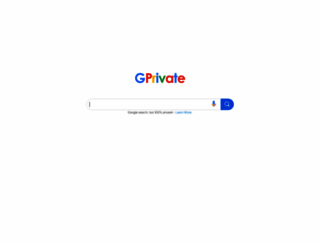 gprivate.com screenshot