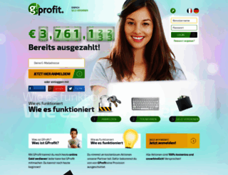 gprofit.de screenshot