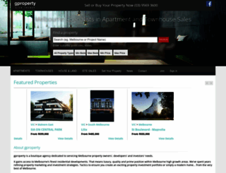 gproperty.com.au screenshot