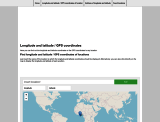 gps-latitude-longitude.com screenshot