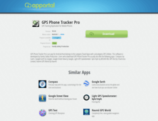 gps-phone-tracker-pro.apportal.co screenshot