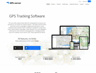 gps-server.net screenshot