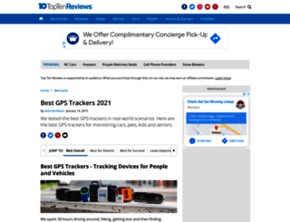 gps-tracker-review.toptenreviews.com screenshot