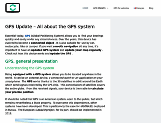 gps-update.com screenshot