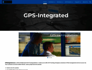 gpsintegrated.com screenshot