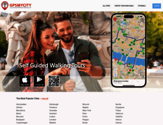 gpsmycity.com screenshot