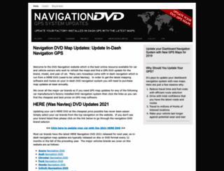gpsnavigationdvd.net screenshot