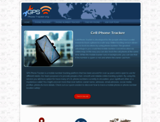 gpsphonetracker.org screenshot