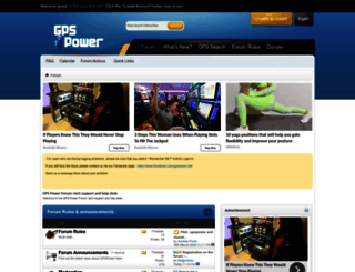 gpspower.net screenshot