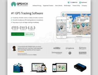gpswox.com screenshot