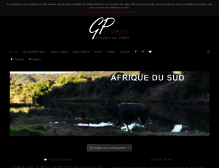 gpvoyages-chasse-peche.com screenshot