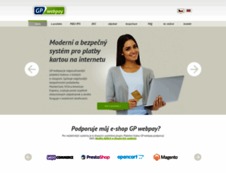 gpwebpay.cz screenshot