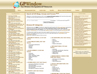 gpwindow.com screenshot