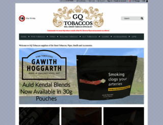 gqtobaccos.com screenshot