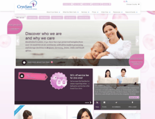 gr.cryo-save.com screenshot