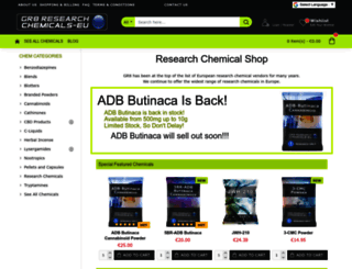 gr8researchchemicals-eu.com screenshot