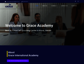 grace-academy.in screenshot