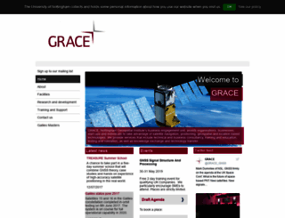 grace.ac.uk screenshot