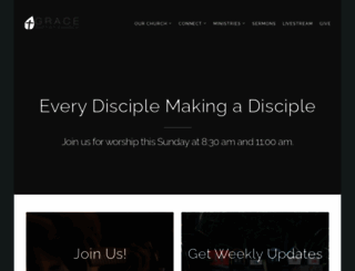 gracebchurch.org screenshot