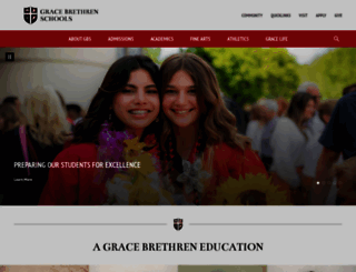 gracebrethrenschools.com screenshot